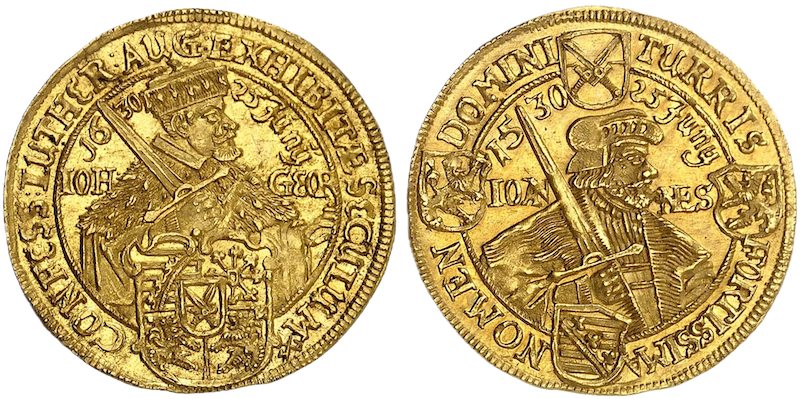 Jan Jiri I. Saský dukát